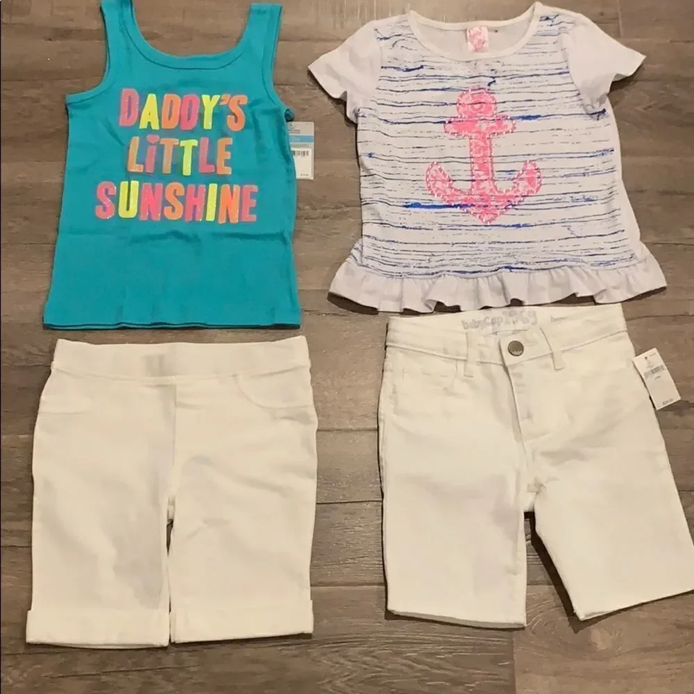 🎉Last deal🎉Girl top & shorts bundle 4